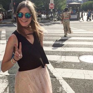 Forever 21 Black Crop